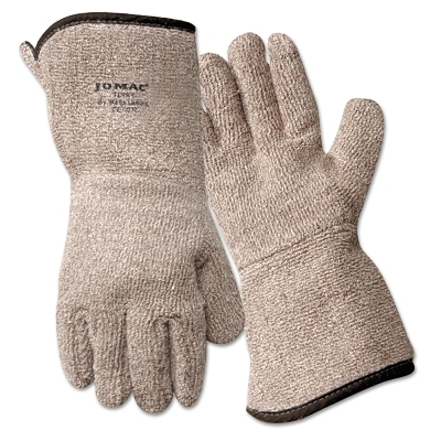 HEAT RESISTANT GAUNTLETTERRY GLOVE LINED